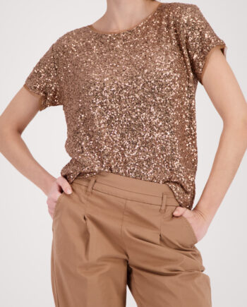 Monari T-Shirt, mocca
