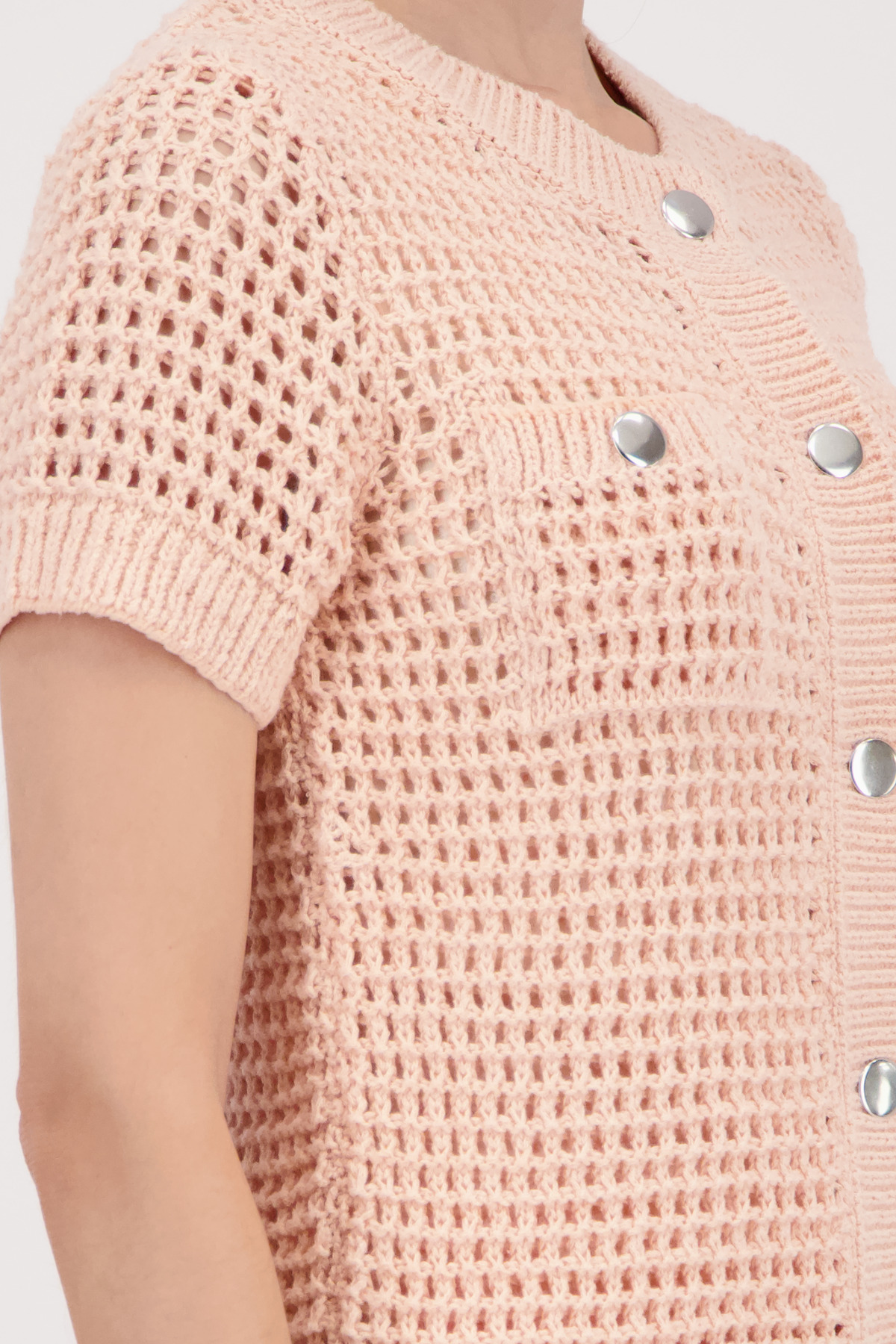 Monari Strickjacke, summer peach