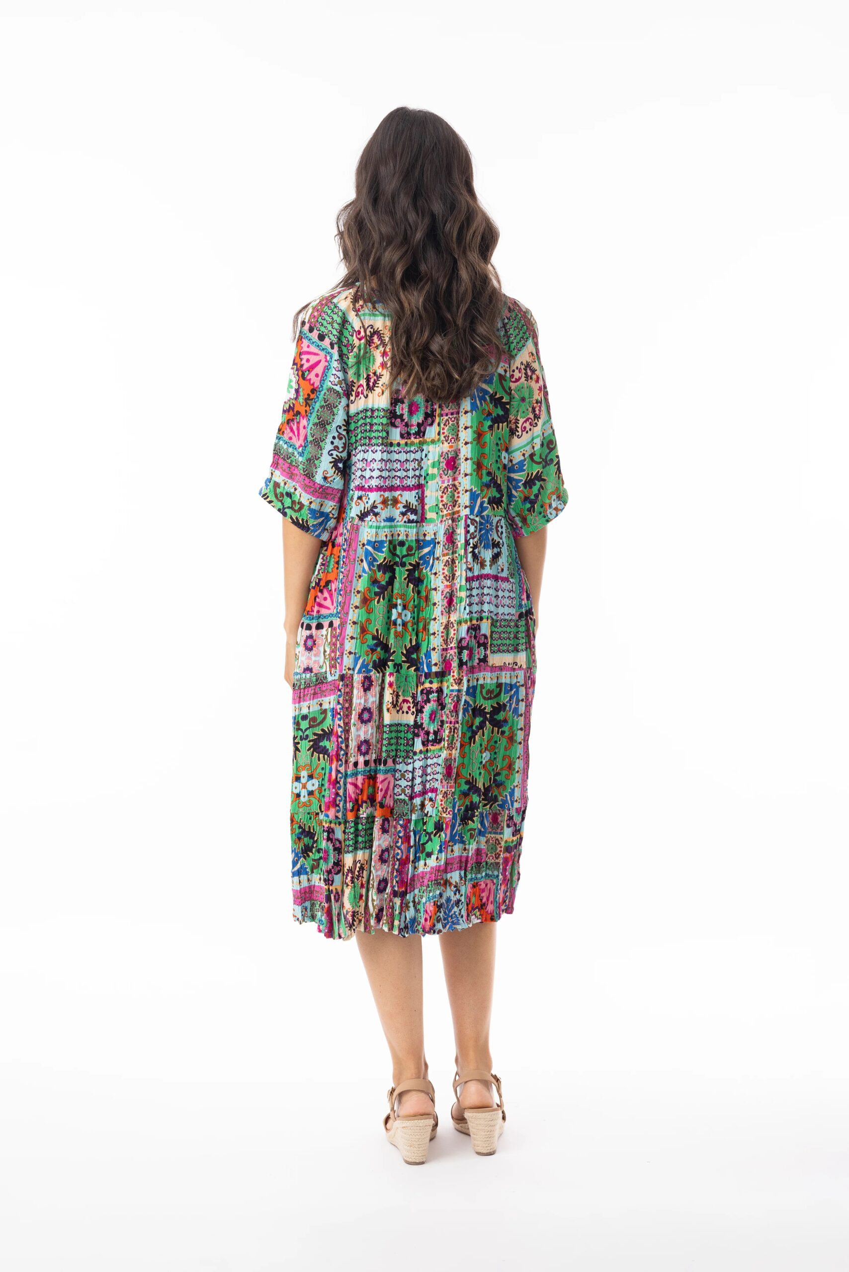 Orientique Naturally Sao Bento Kleid Kurzarm