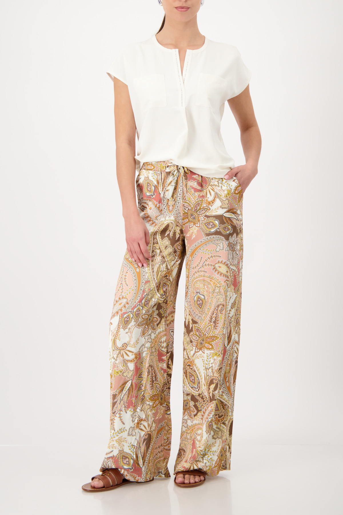 Monari Bluse, marble