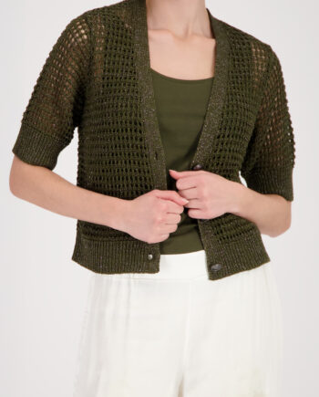 Monari Strickjacke, olive