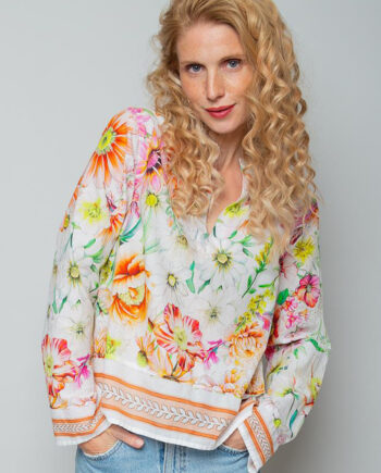 Emily Van Den Bergh
                                                                                                    
            
                        
                Boxy Bluse mit Blumenprint