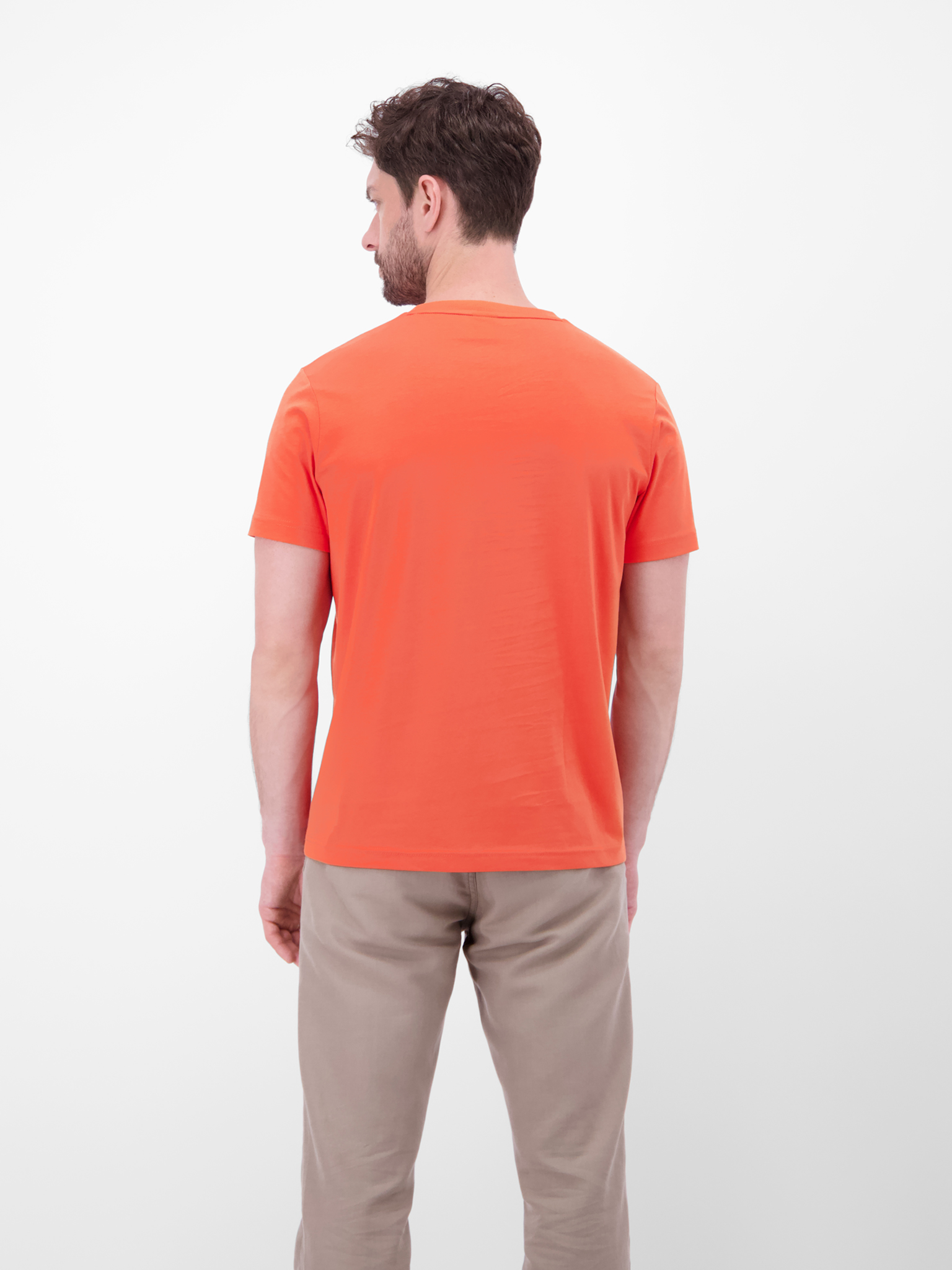 LERROS T-Shirt aus Baumwolle mit Brustprint