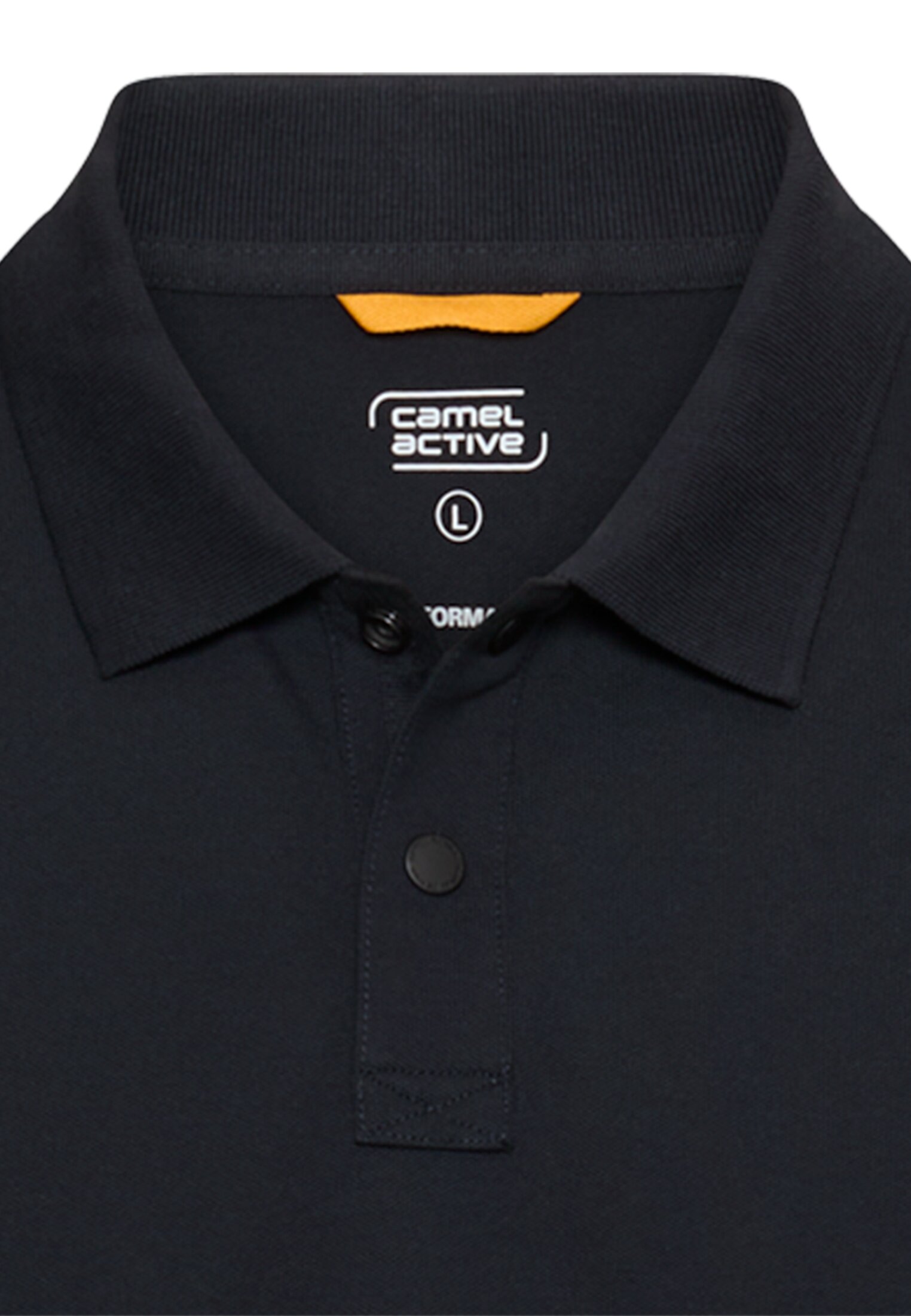 Camel active Poloshirt mit Kontrastdetails