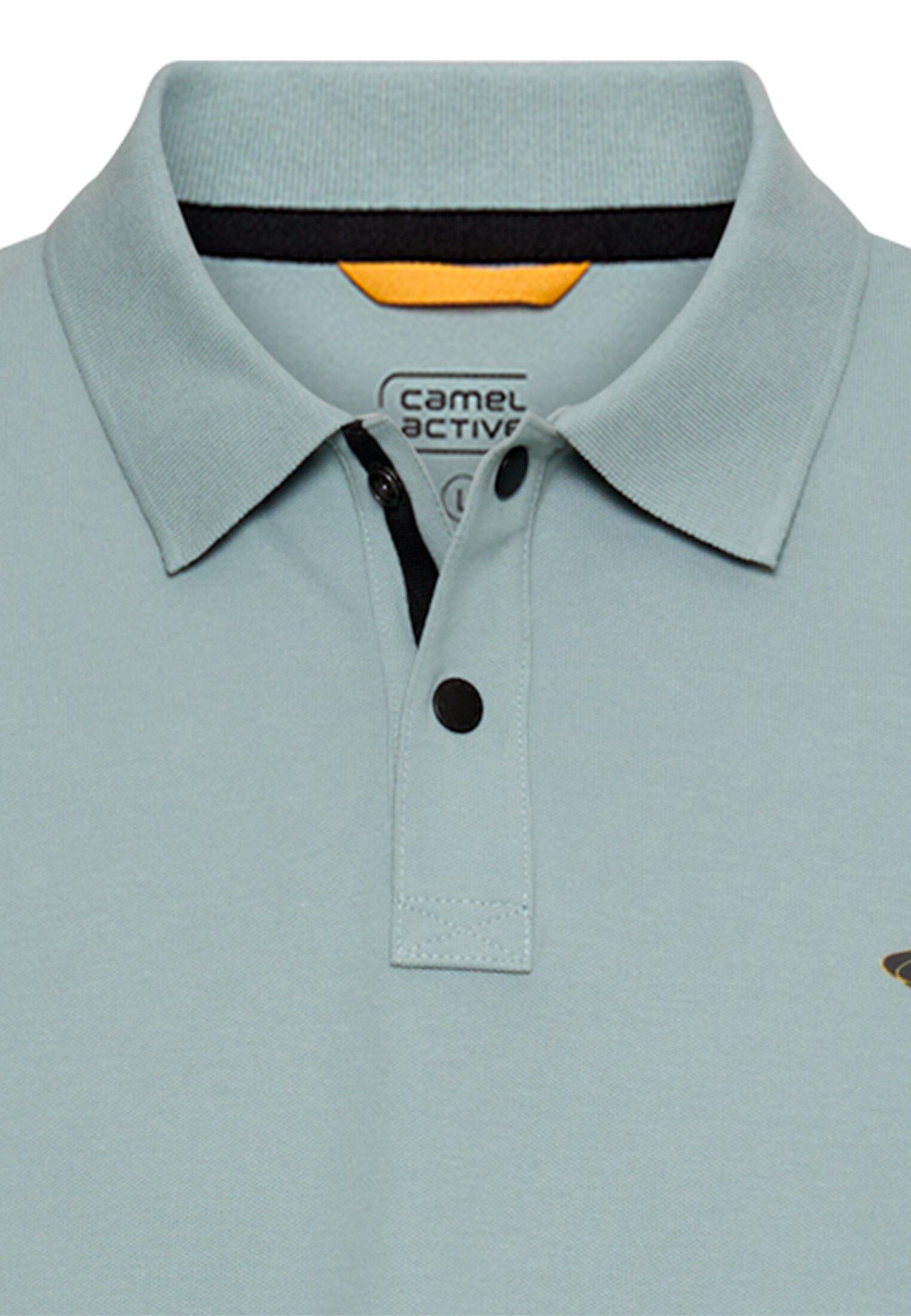 Camel active Poloshirt mit Kontrastdetails