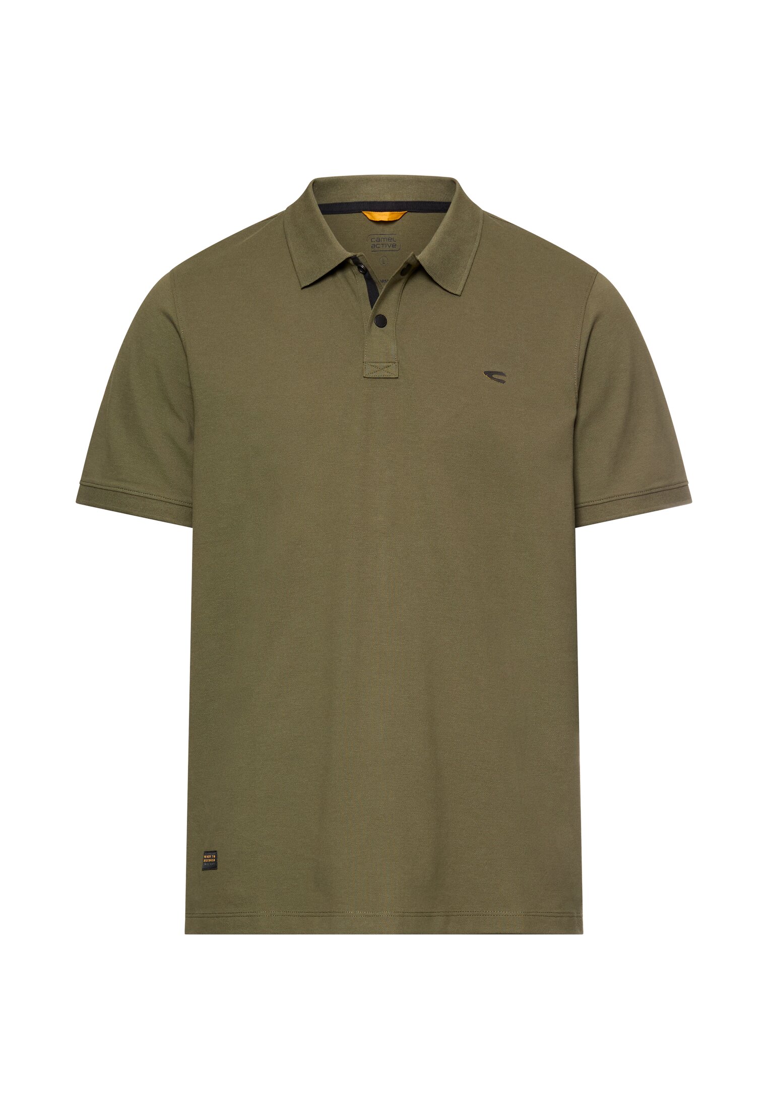Camel active Poloshirt mit Kontrastdetails