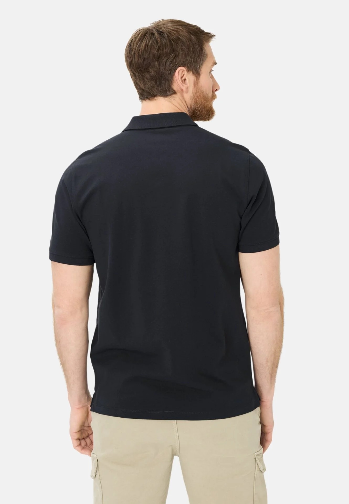 Camel active Poloshirt mit Kontrastdetails
