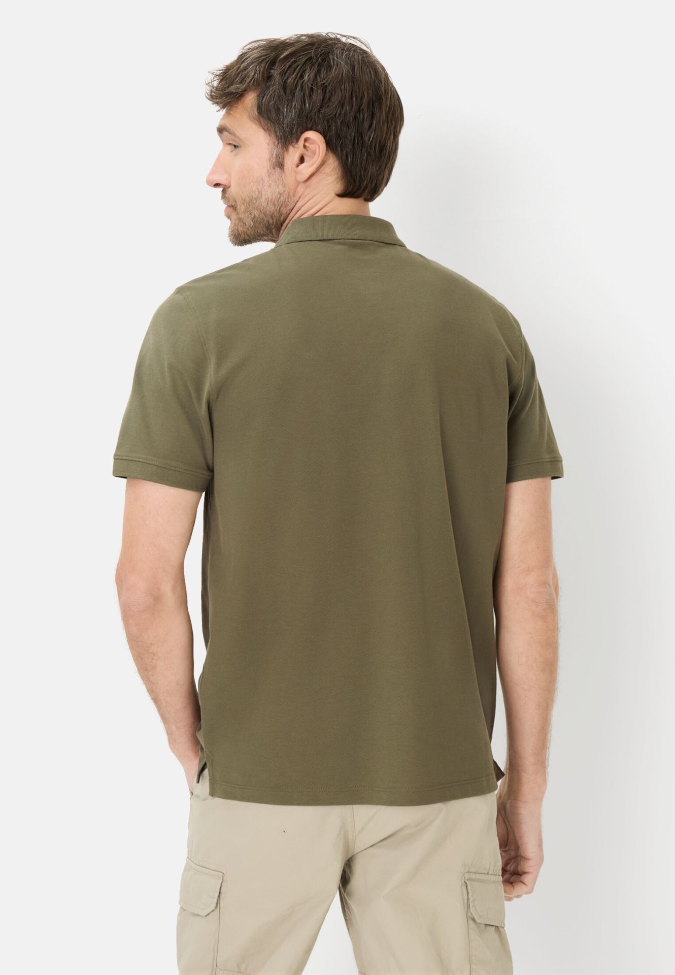 Camel active Poloshirt mit Kontrastdetails