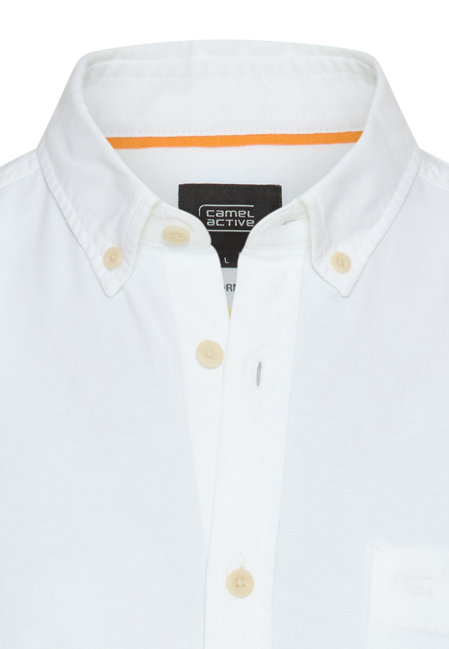 Camel active Oxford Hemd mit Button-Down-Kragen