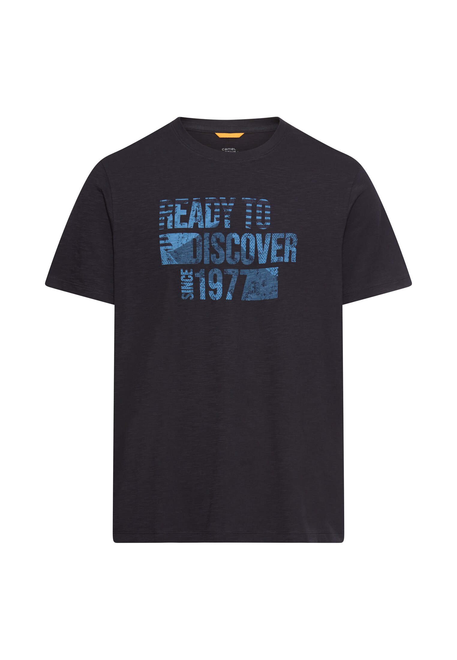 Camel active T-Shirt aus reiner Baumwolle