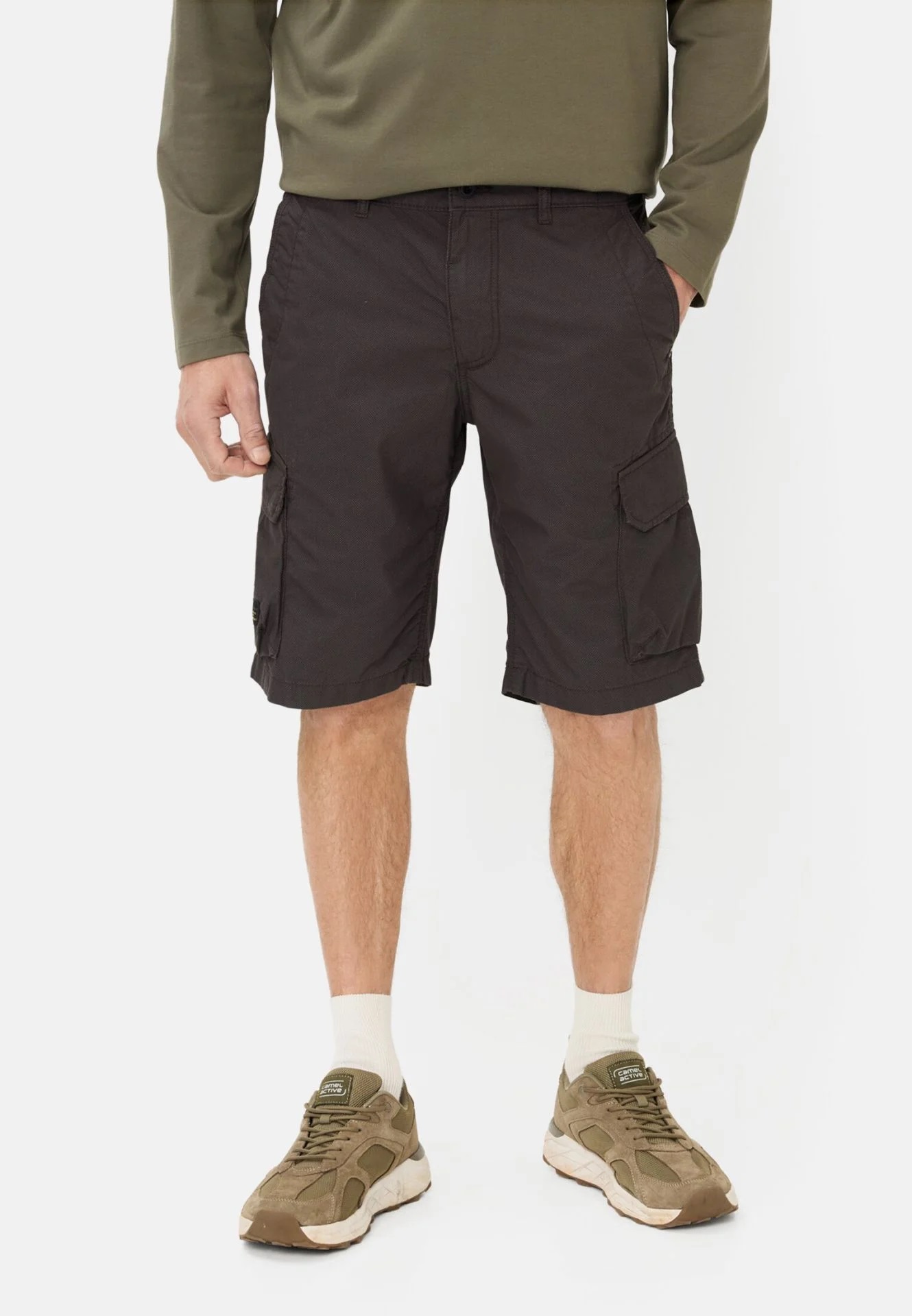 Camel active Cargoshorts aus reiner Baumwolle
