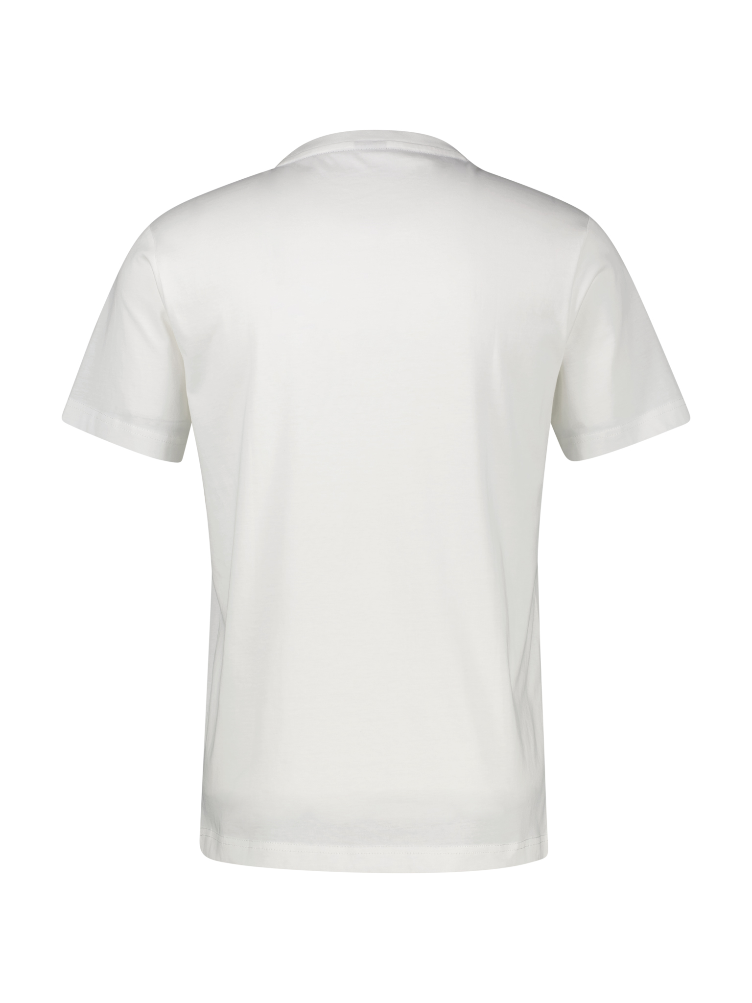 LERROS Lässiges, unifarbenes T-Shirt aus reiner Baumwolle mit Print