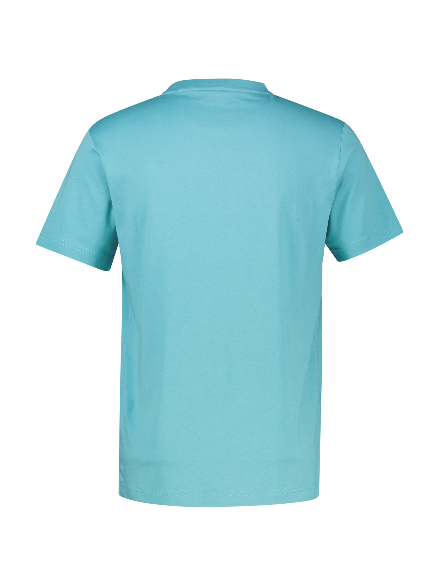 LERROS Lässiges, unifarbenes T-Shirt aus reiner Baumwolle mit Print