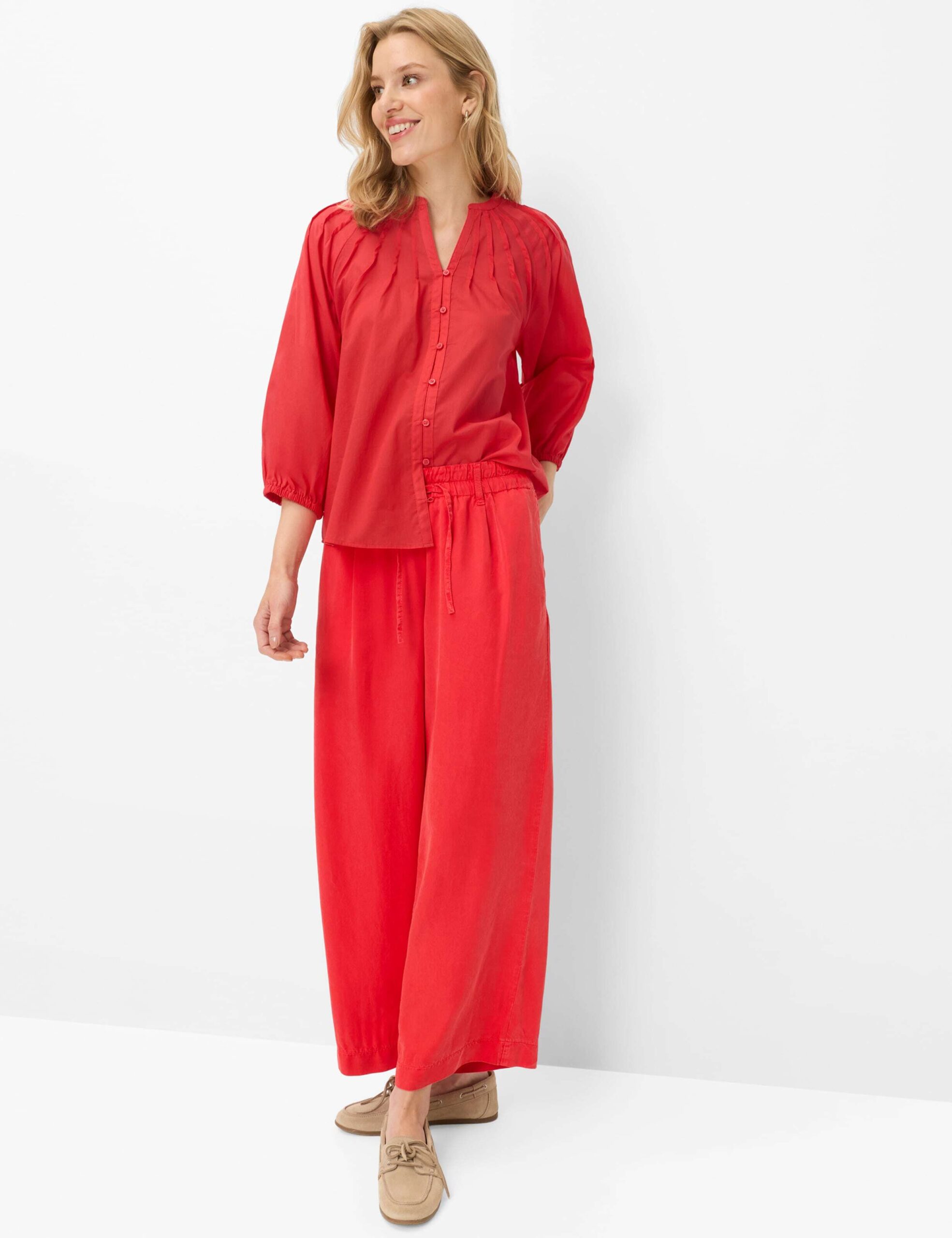 BRAX women Voile Bluse aus reiner Baumwolle Style Valesca