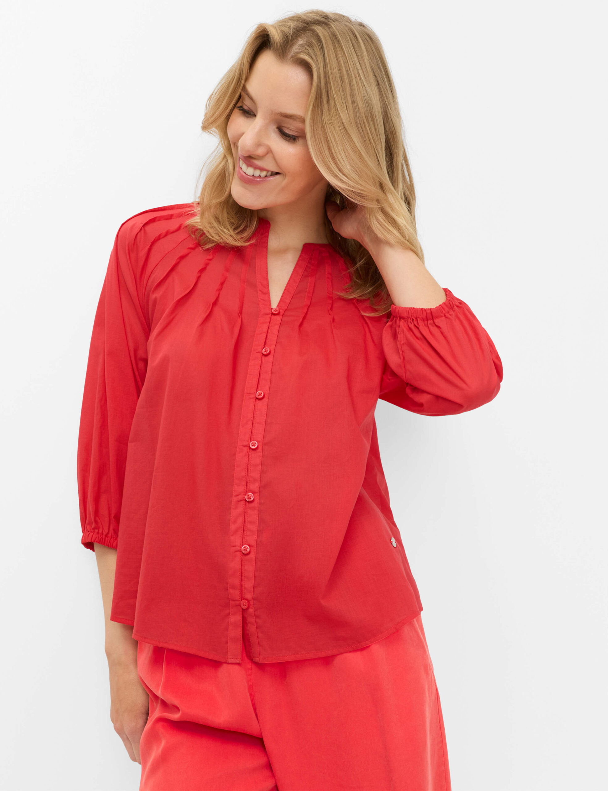 BRAX women Voile Bluse aus reiner Baumwolle Style Valesca