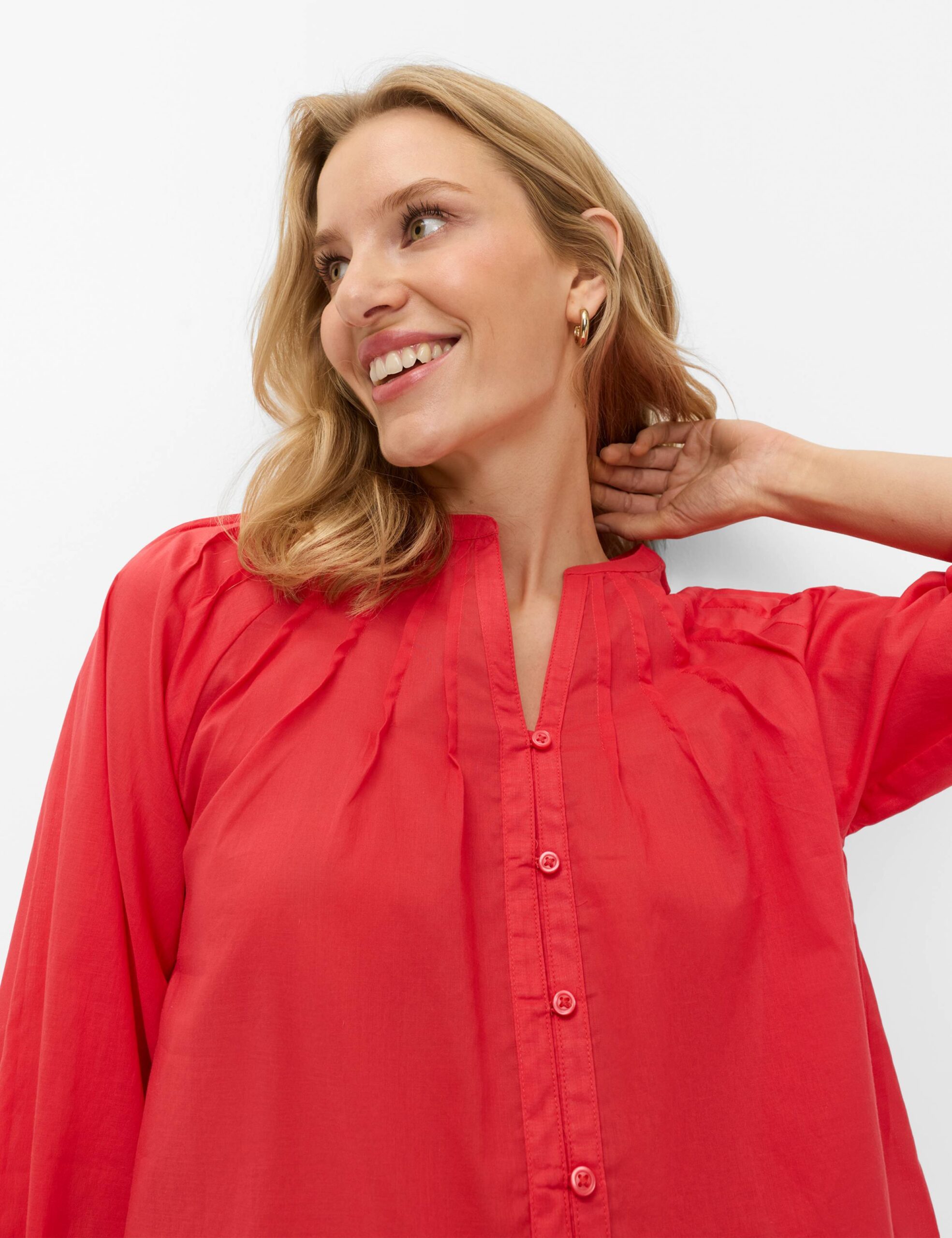 BRAX women Voile Bluse aus reiner Baumwolle Style Valesca