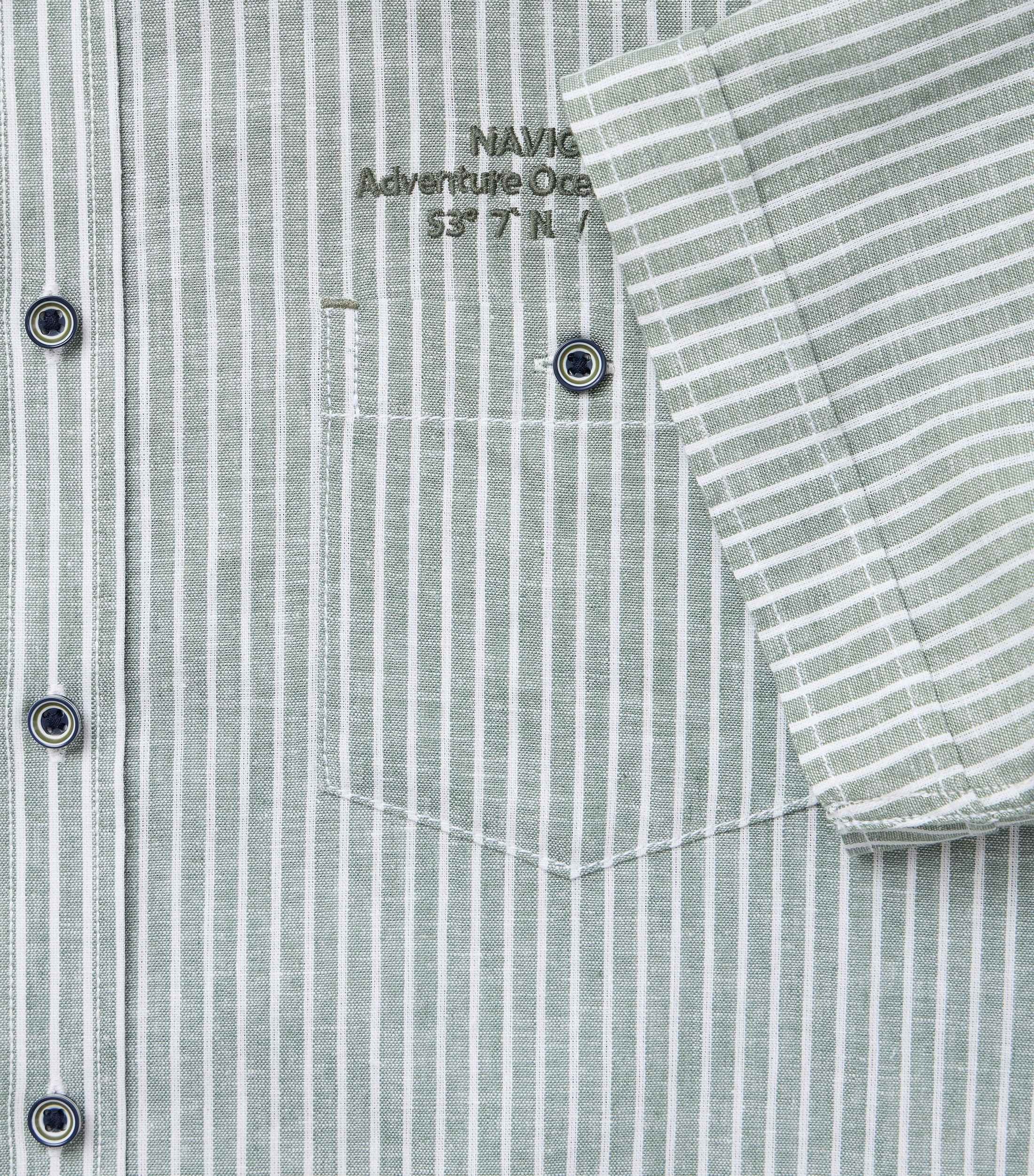 Casa Moda Leinenhemd kurzarm