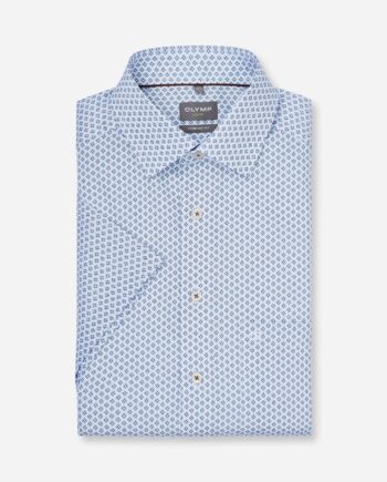 OLYMP Luxor Businesshemd, comfort fit, New Kent, Bleu